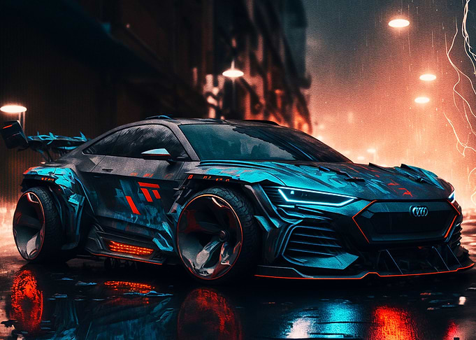 Black Car Modification