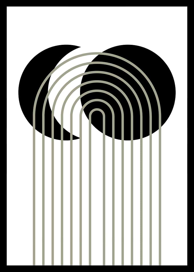 Boho Minimalist Abstract