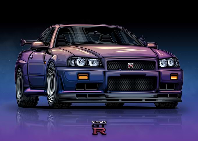 Nissan Skyline R34 Pearl