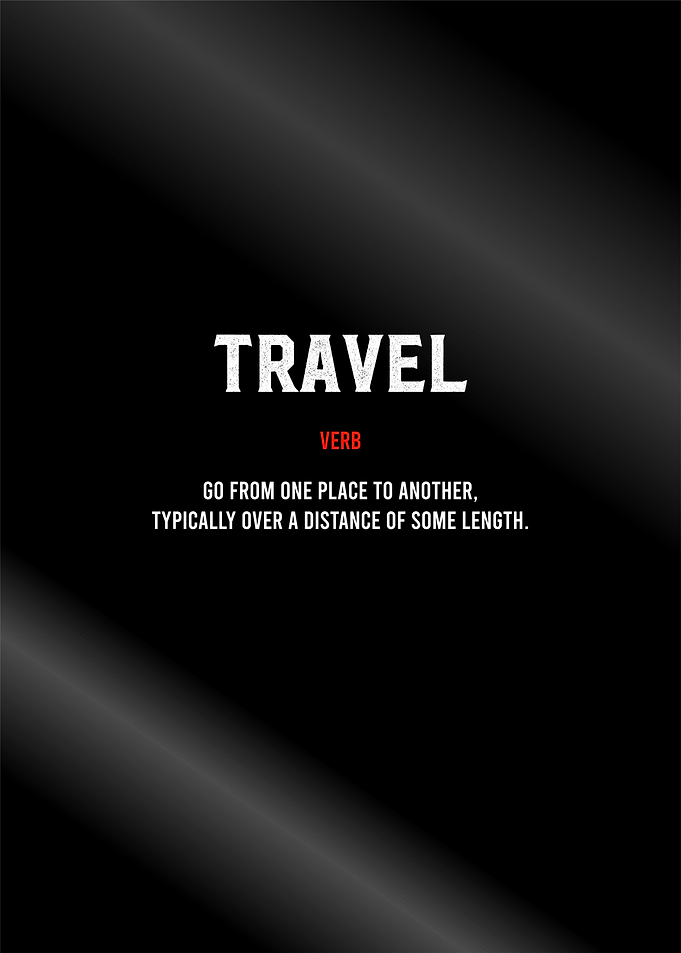 Travel Definition poster
