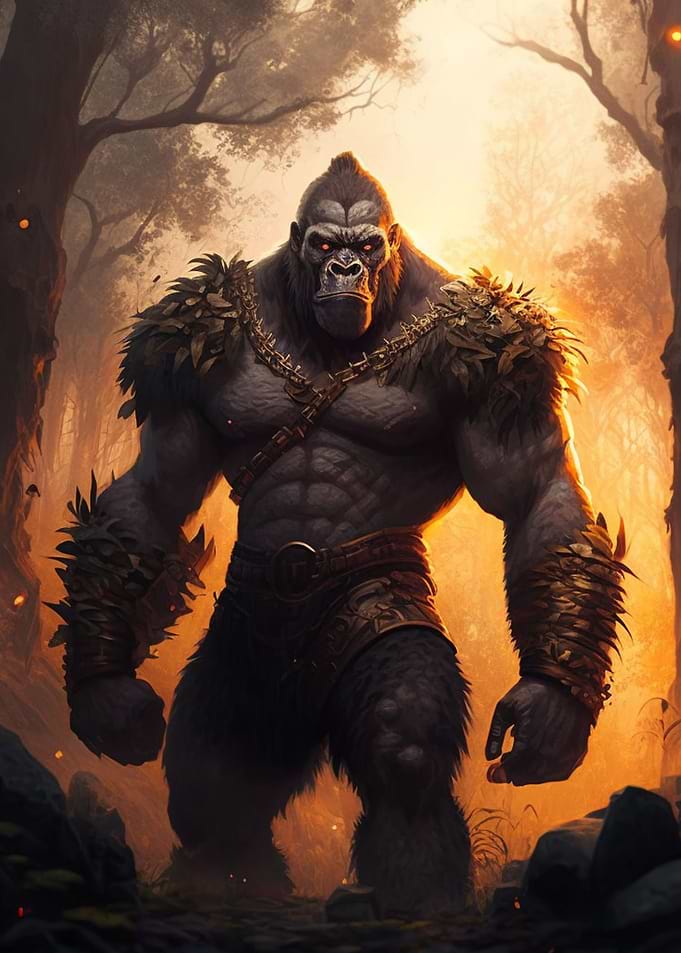 Gorilla Warrior