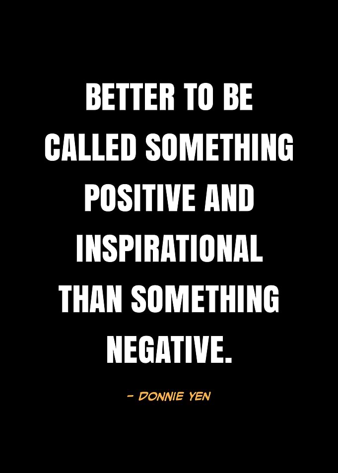 Donnie Yen Quotes