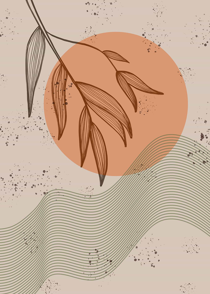 Sun minimal aesthetic