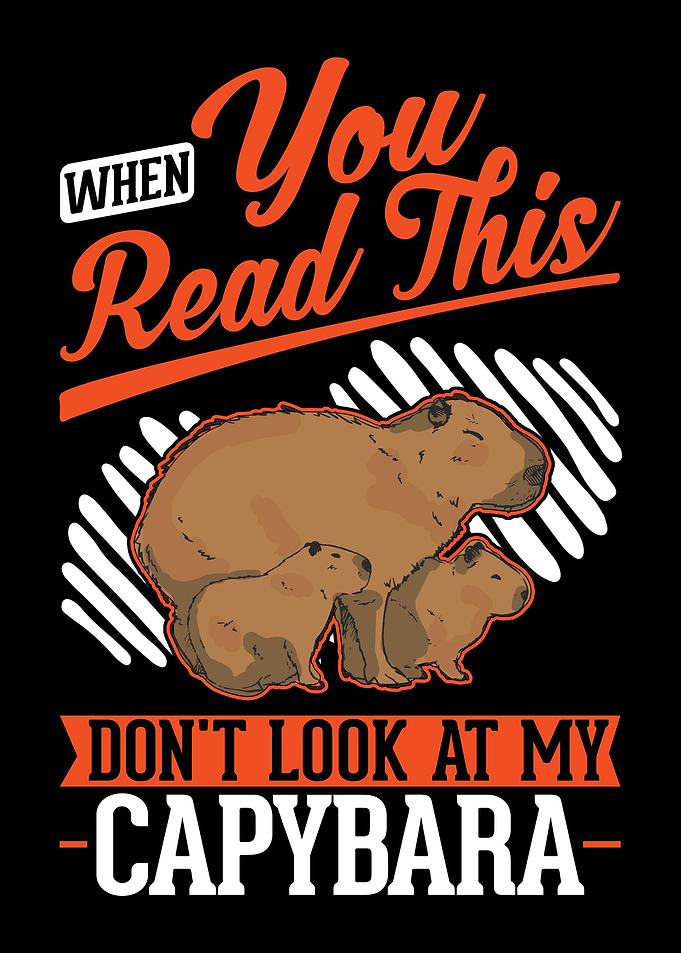 Capybara Gift Capibara