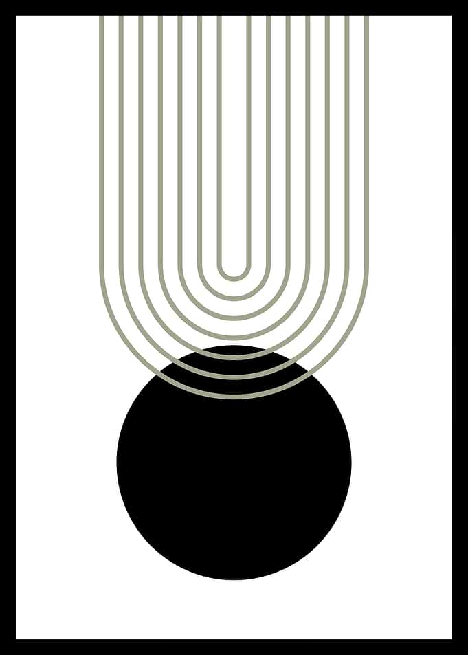 Boho Minimalist Abstract