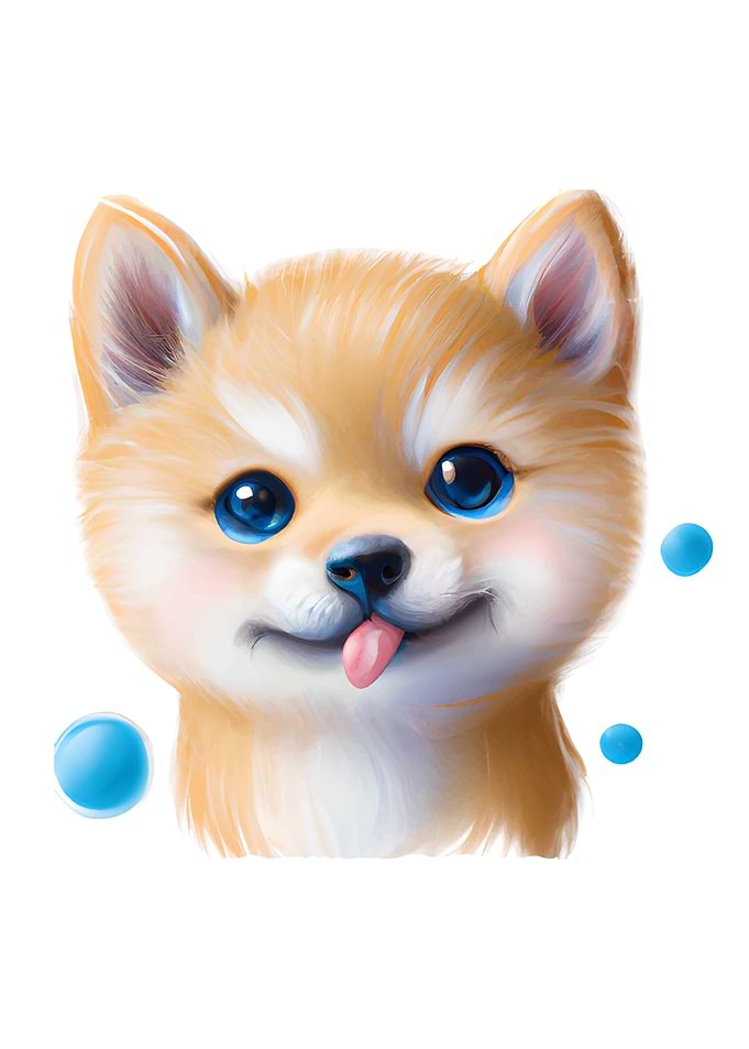 Cute Shiba Inu Dog