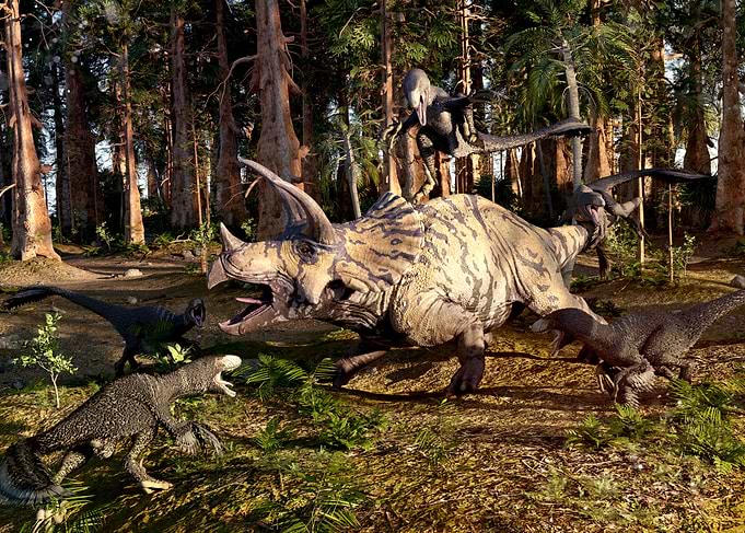 Velociraptors Hunting