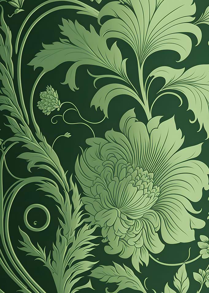 Floral Pattern Wallpaper