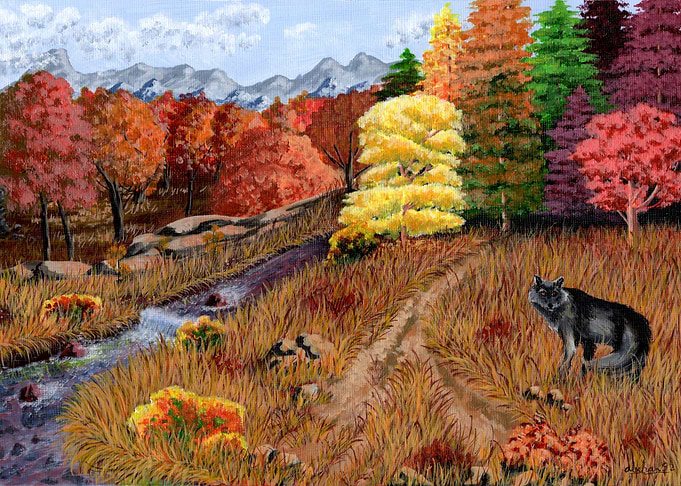 Autumn painting