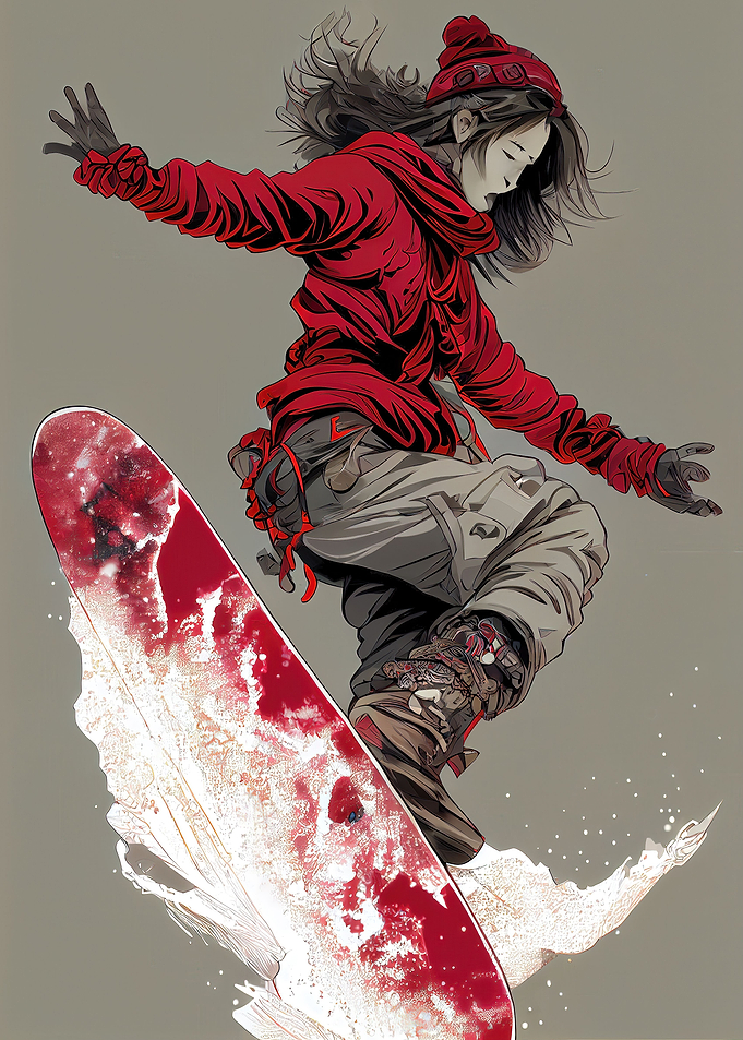 Amazing Snowboarder