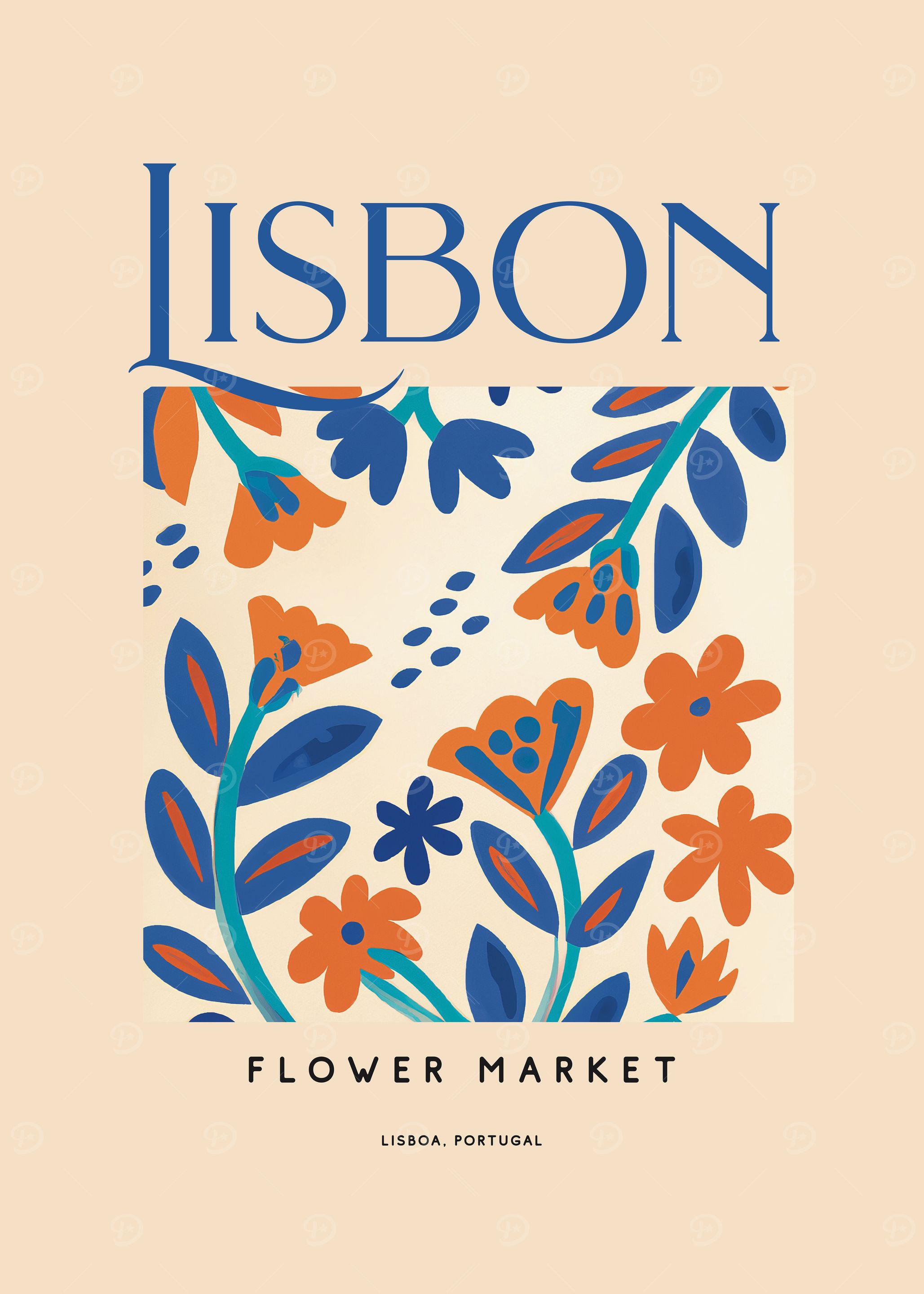 Lisbon Flower Market