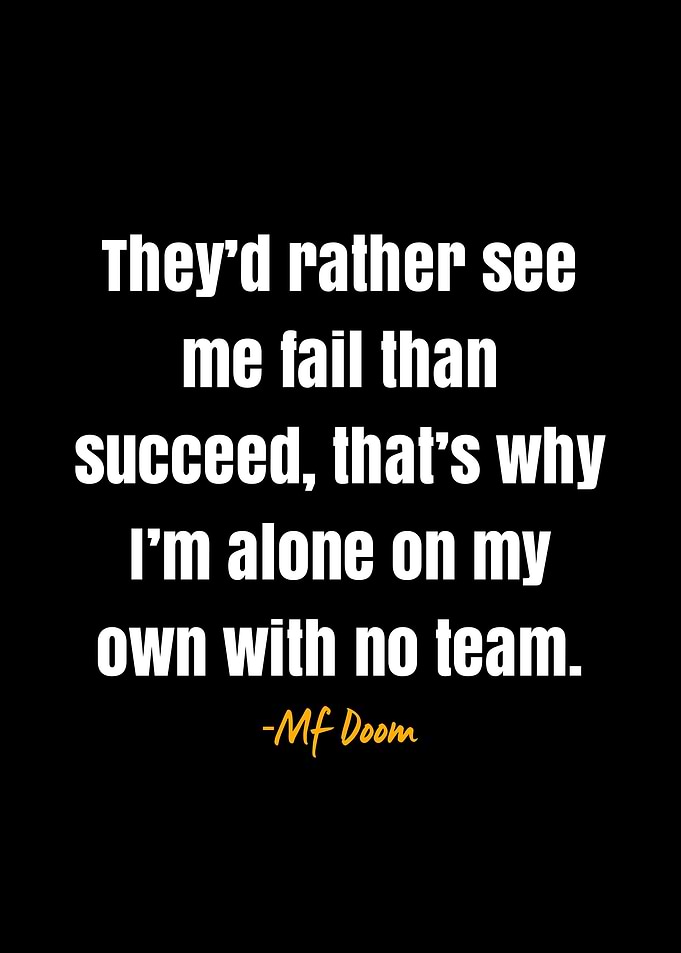 Mf Doom Quote