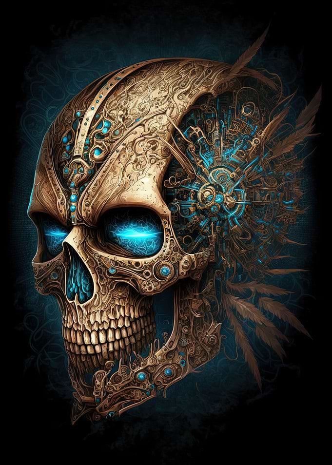 Biomechanical Skull