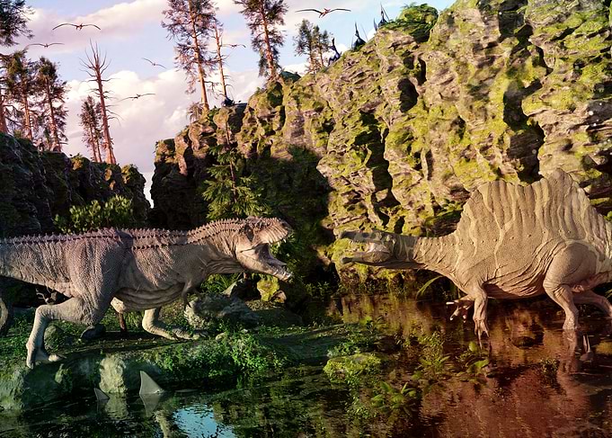 Spinosaurus dinosaur
