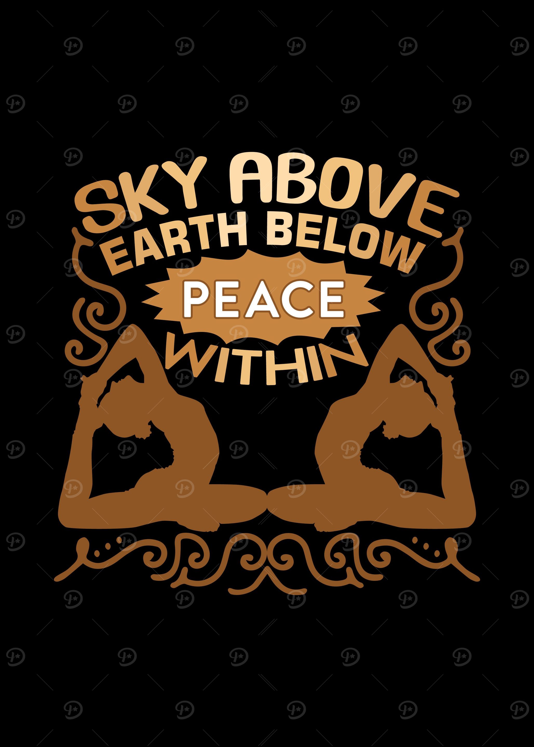Sky above earth below