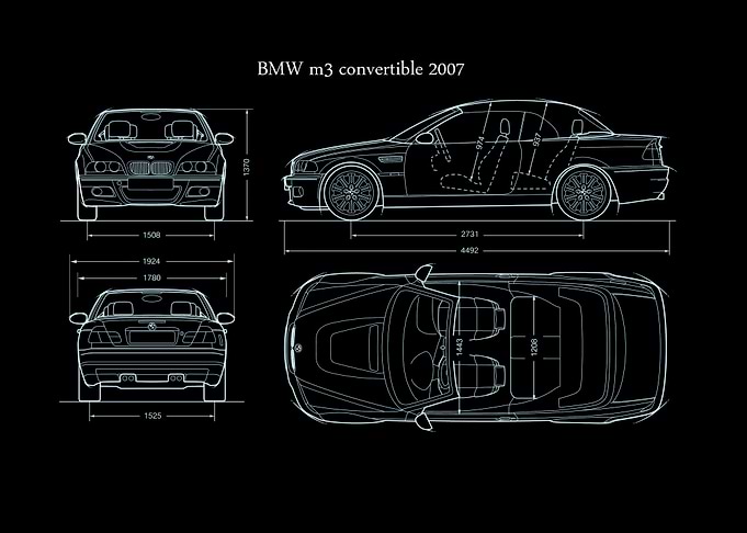 BMW m3 convertible 2007
