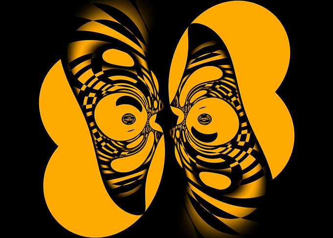 Abstract yellow