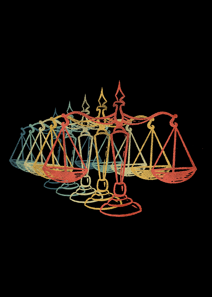 Scale Justice Retro