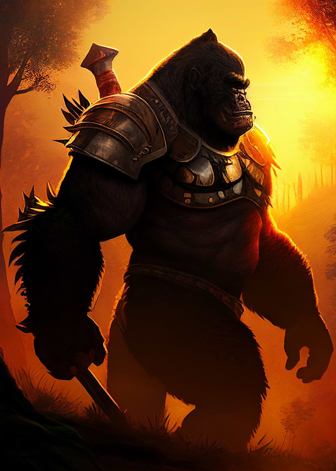 Gorilla Warrior