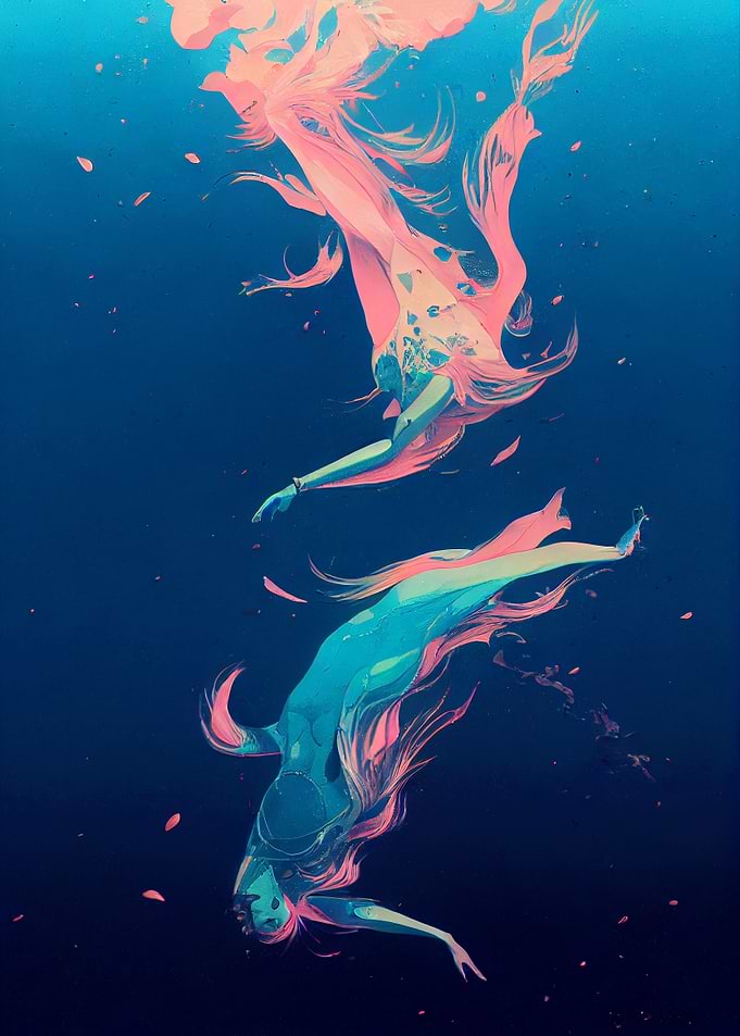 Falling Underwater