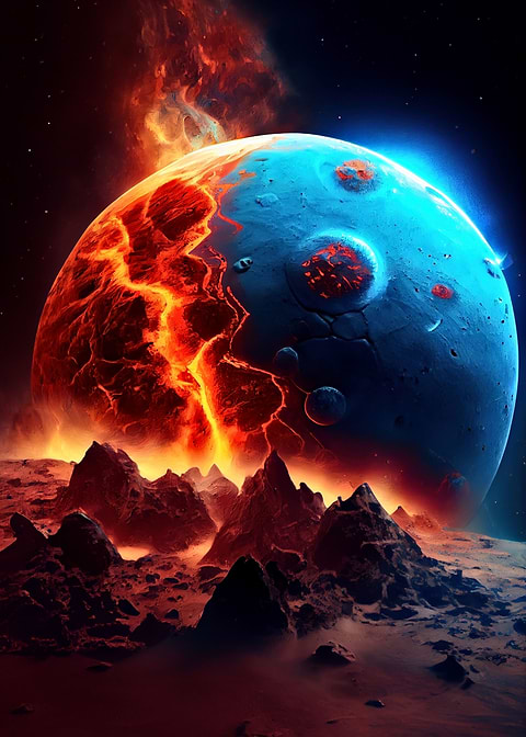 Oblivion — metal poster wall art
