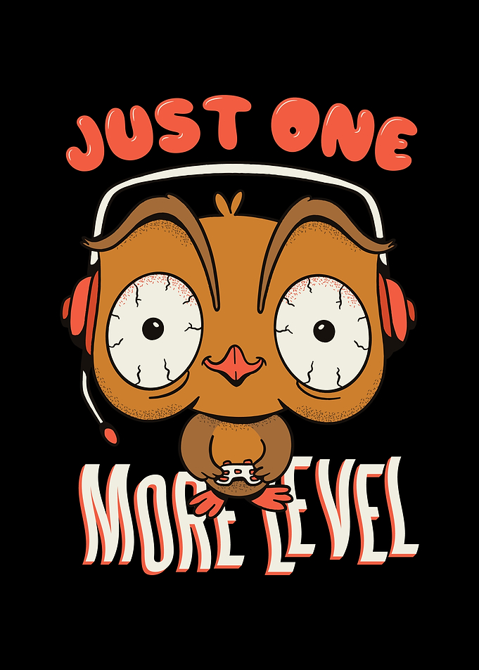 Gaming owl just one more