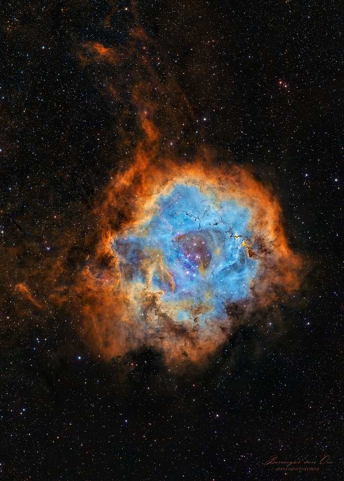 Skull Nebula in SHO