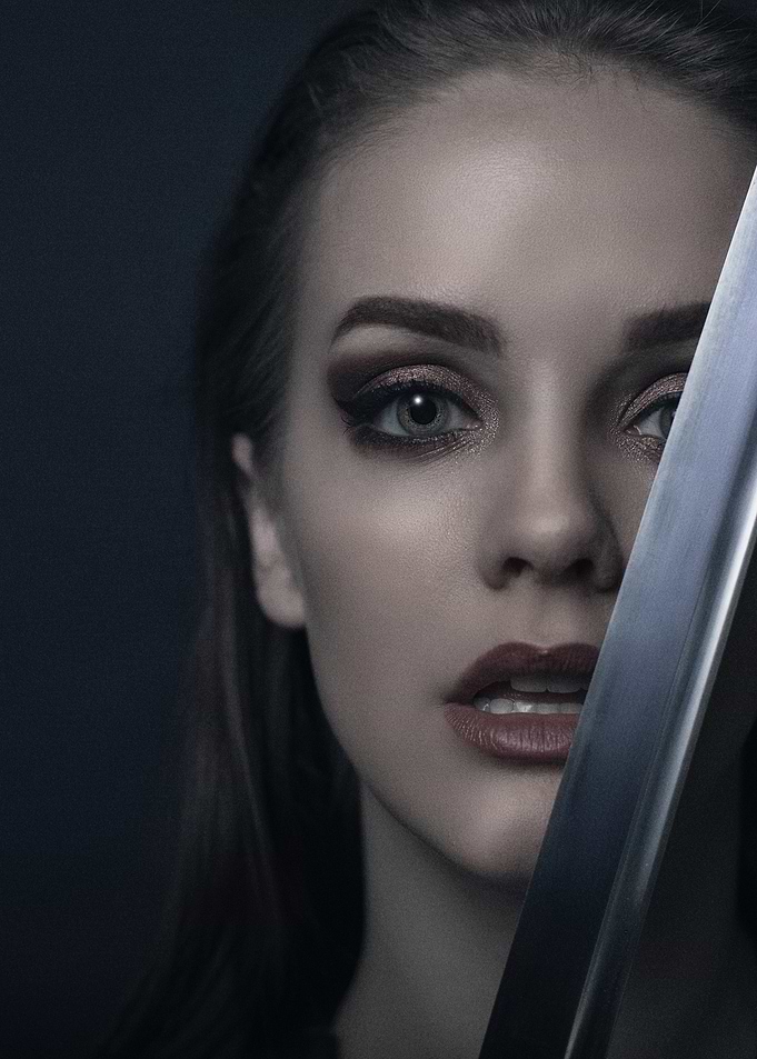 Woman with a Blade