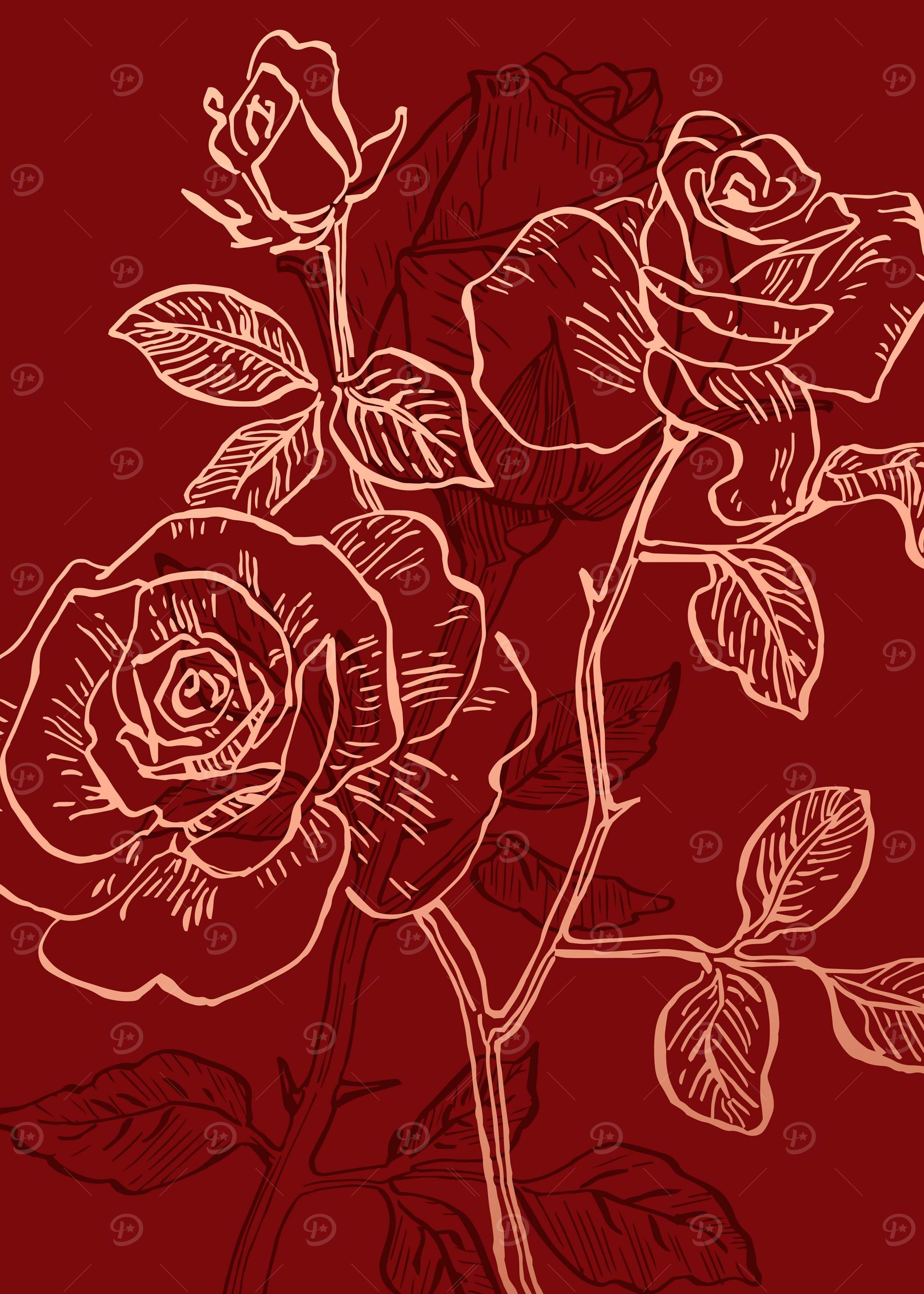 Rose Abstract