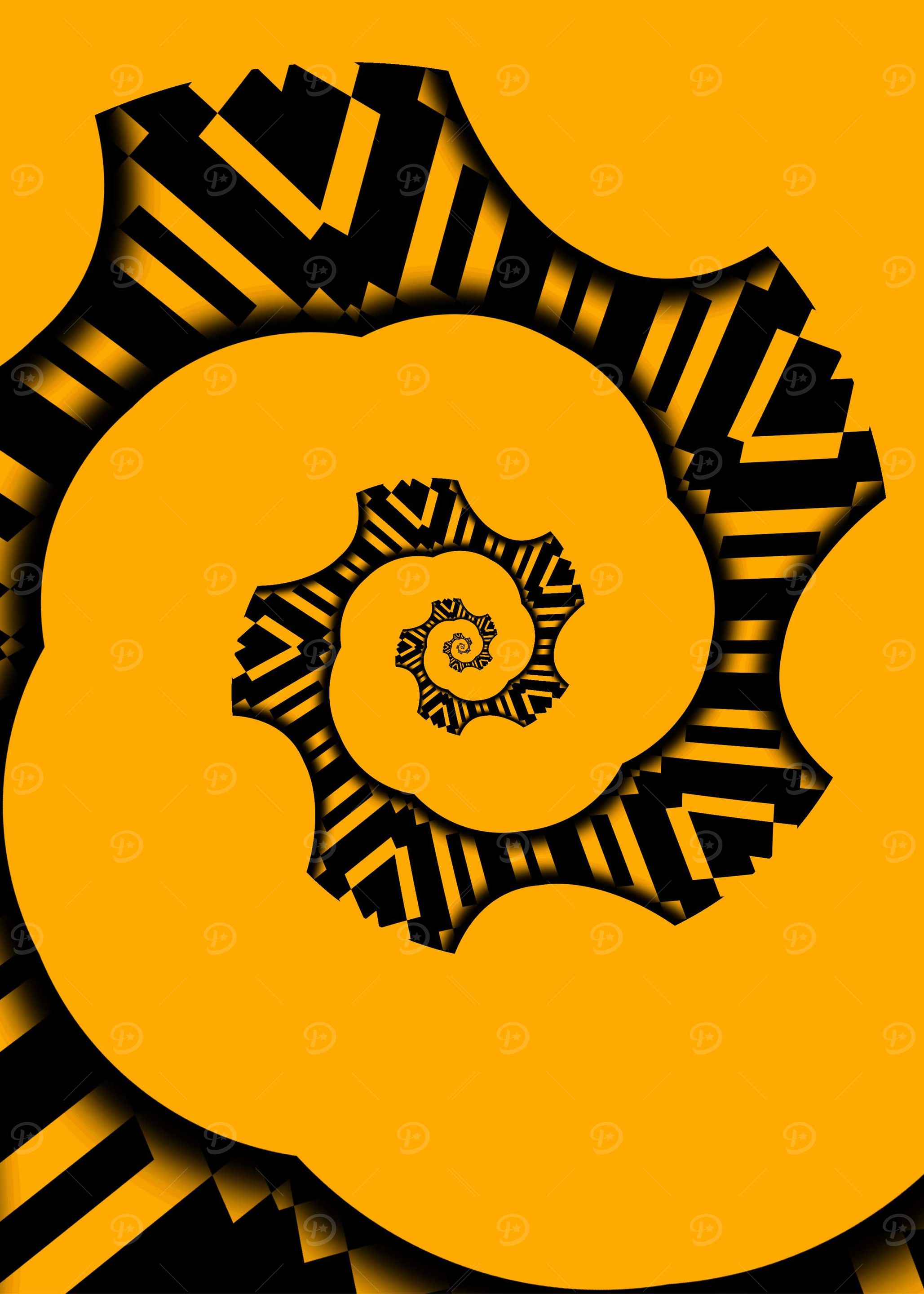Abstract yellow