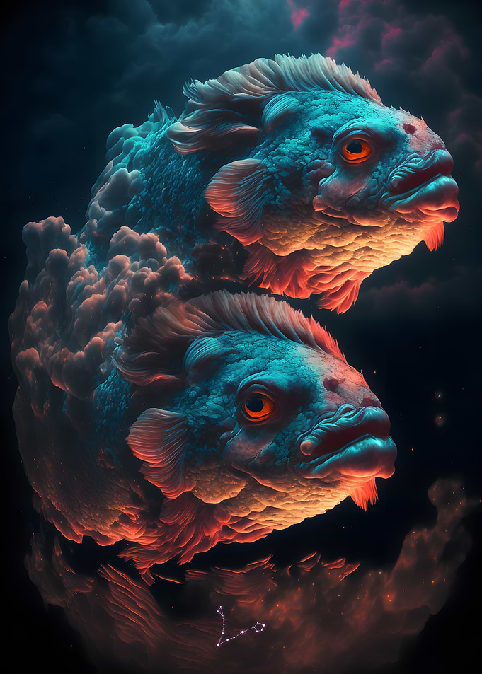 Dreamy Cloud Pisces