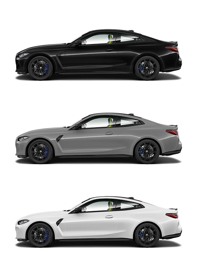 Black White Fade BMW M4