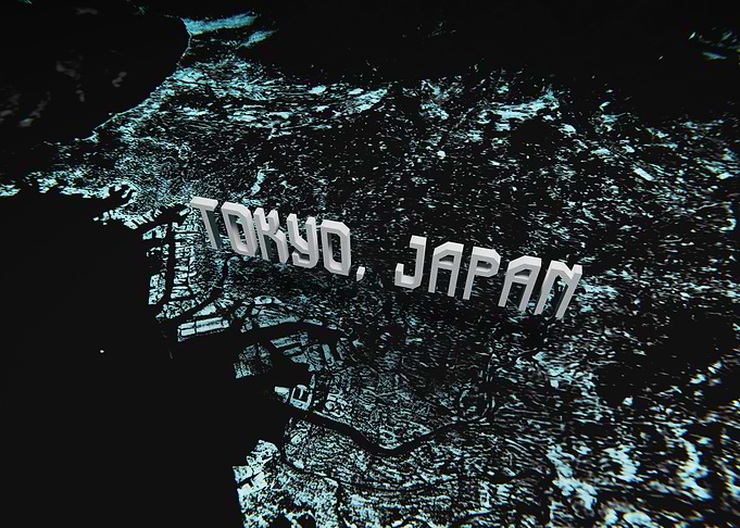 Tokyo Map 3D