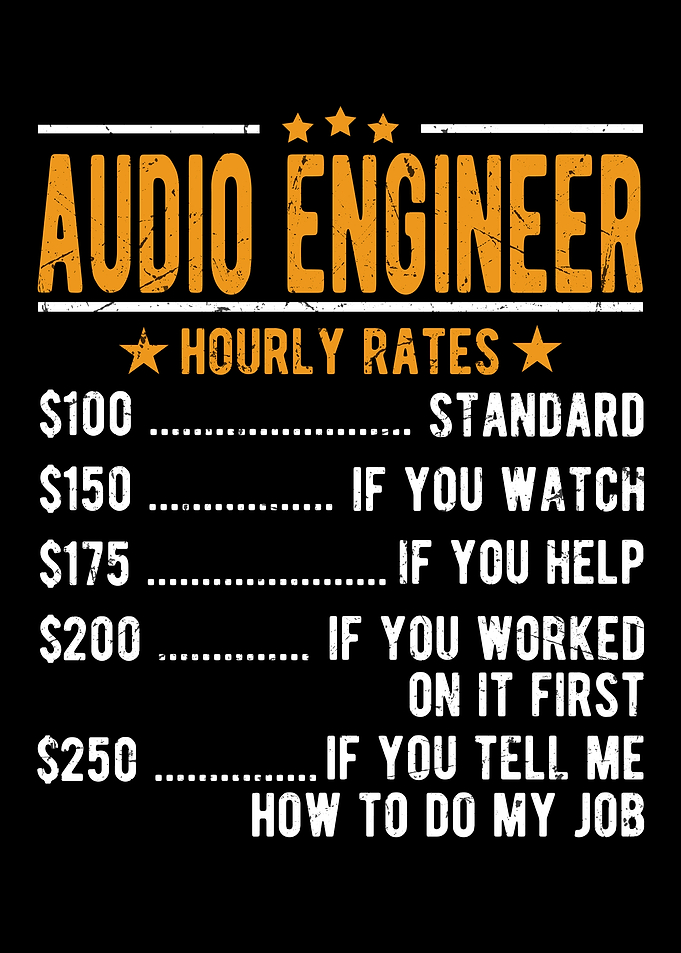 Audio Engineer Hourly