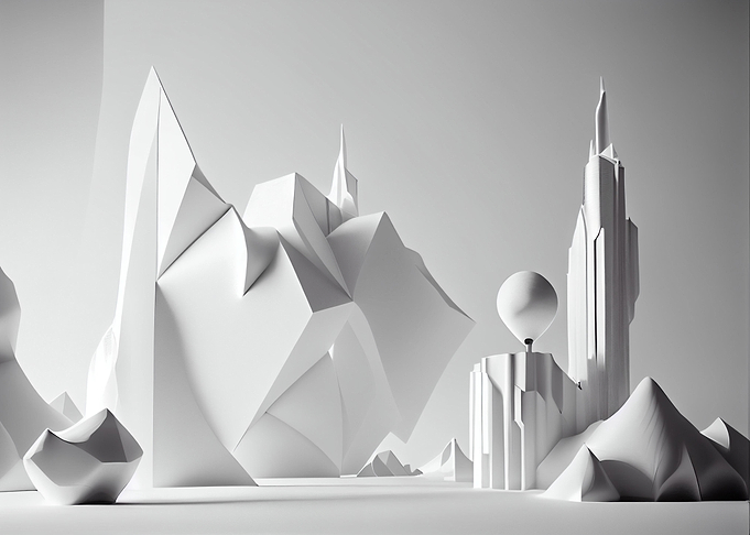 Abstract fantastic archite