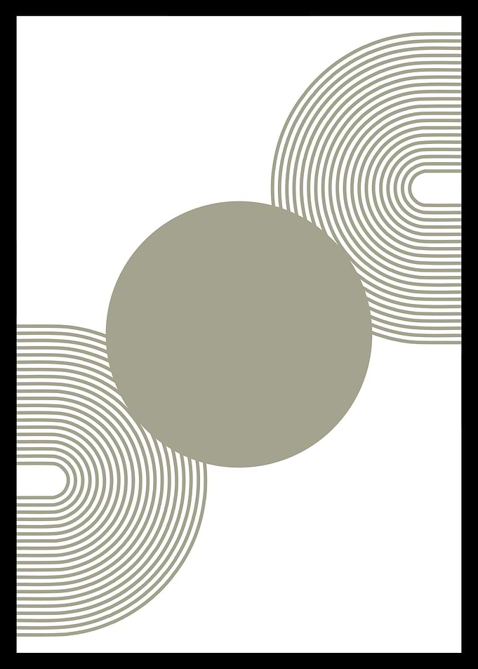 Boho Minimalist Abstract
