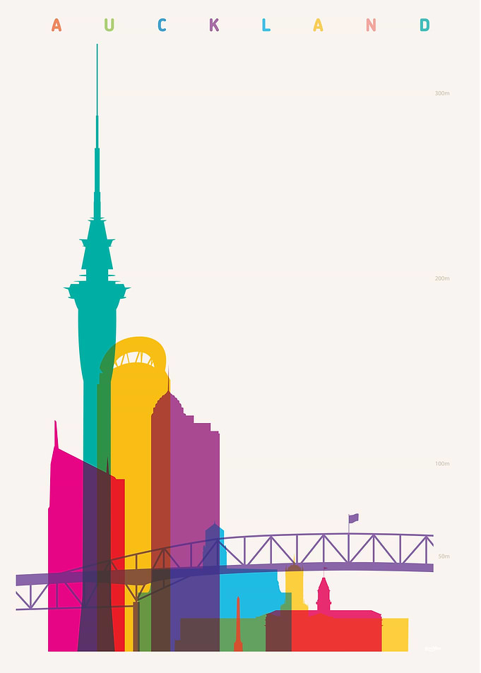 Shapes of Auckland
