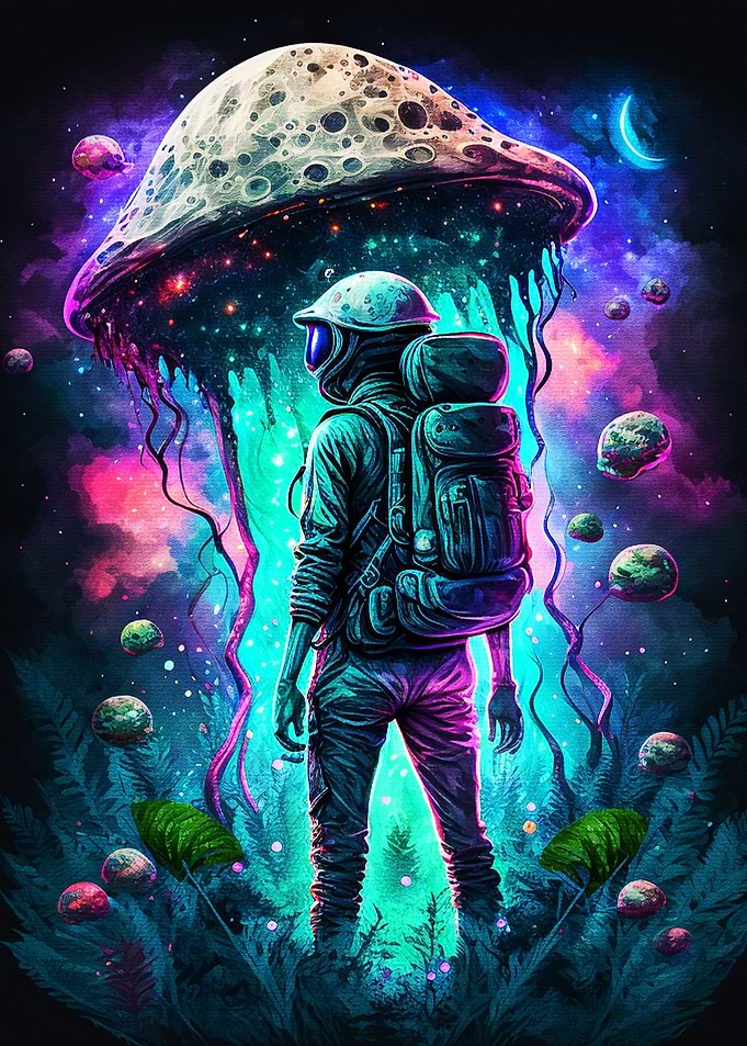 Mushroom Space Explorer