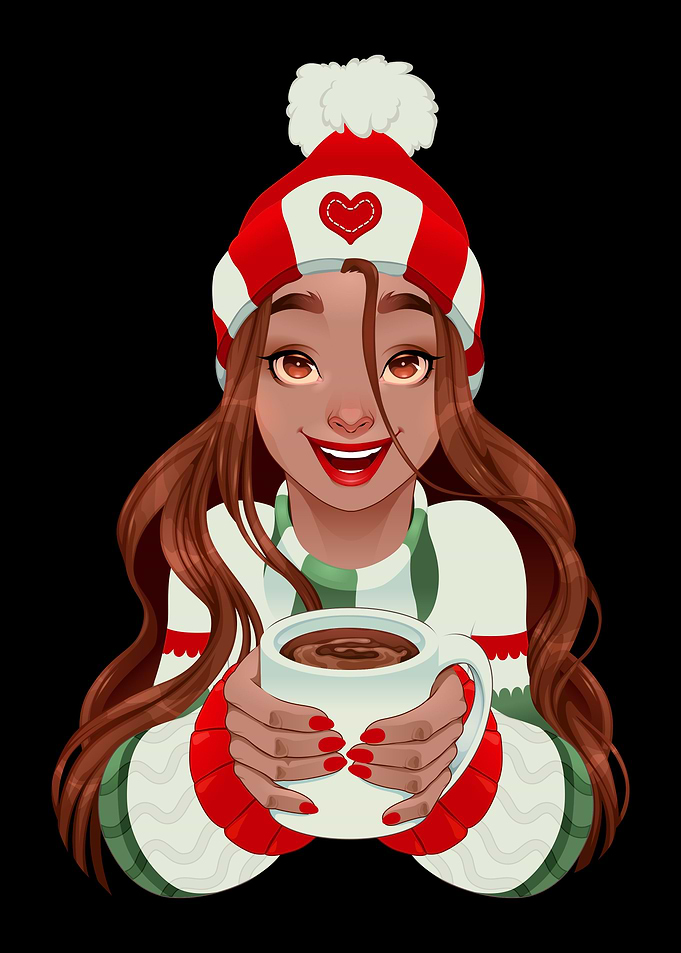 Beautiful Christmas Girl