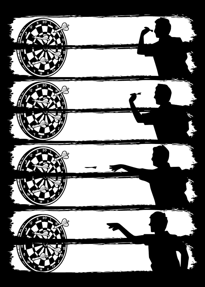 Men Dart Player