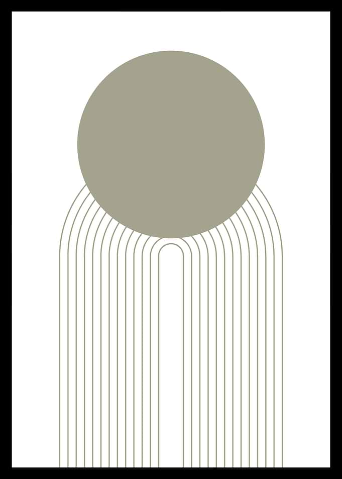 Boho Minimalist Abstract