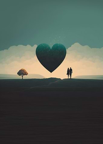Valentines day poster