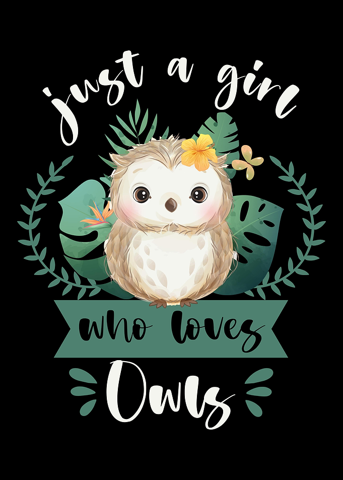 Girls Owl Lover