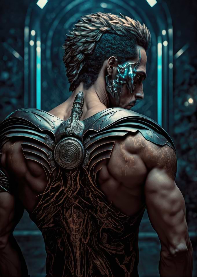 Cyberpunk Achilles