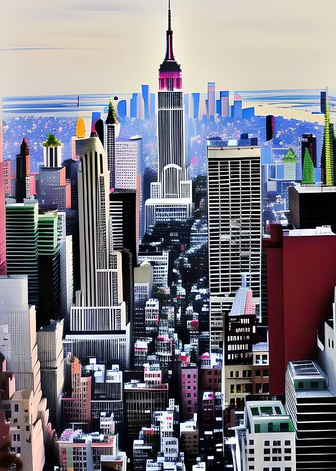 New York City Skyline USA