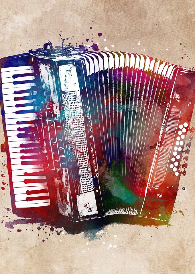 Accordion music art