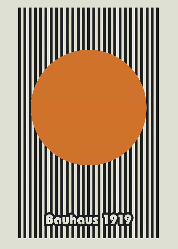 Orange Bauhaus