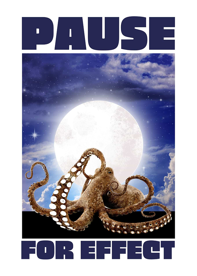 octopus Pause for effect