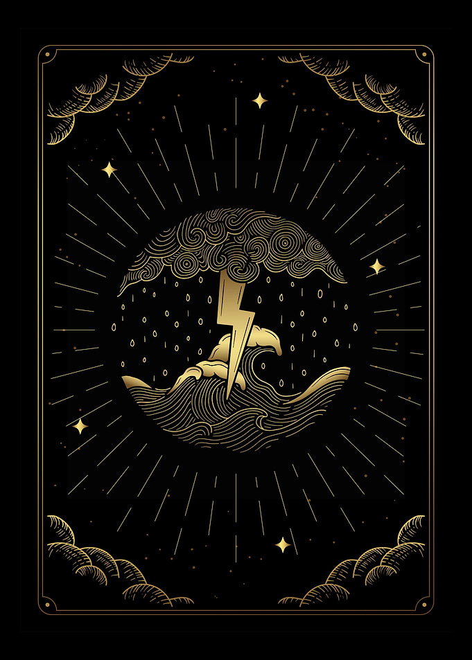 Tarot the flash wave