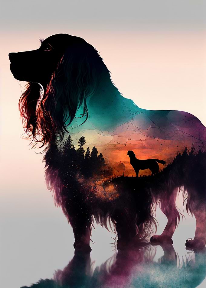 Cavalier King Retro